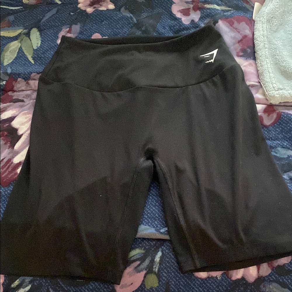 Gymshark Black Performance Bike Shorts